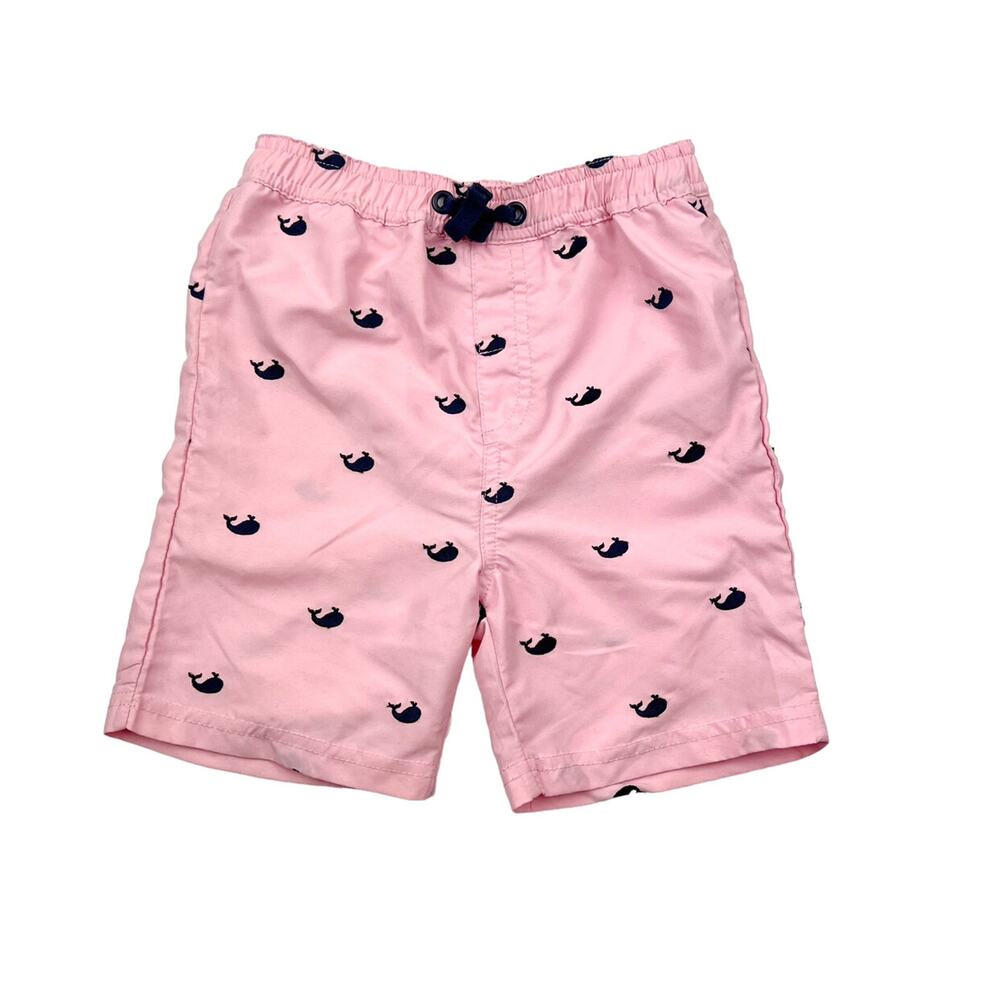 Edgehill Collection Pink Whale Swim Shorts